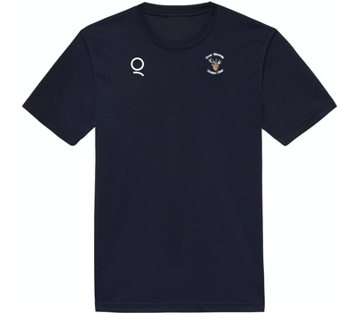 Qdos Cricket Over Stowey CC Qdos Training Shirt Navy